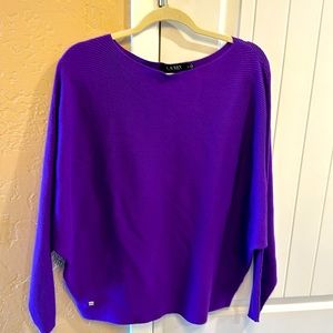 Ralph Lauren beautiful purple sweater